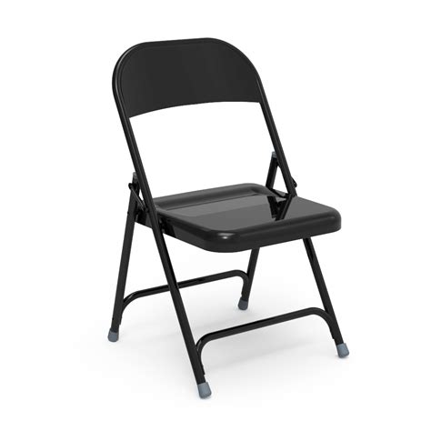 solid metal folding chair